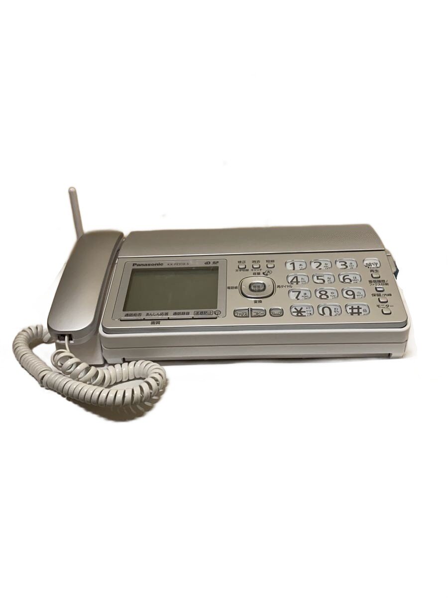 FAX - 【中古】Panasonic◆FAX電話 おたっくす KX-PZ310DW-S//【家電・ビジュアル・オーディオ】