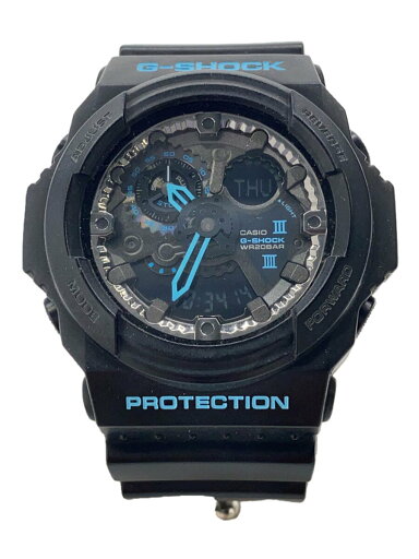 【中古】CASIO◆クォーツ腕時計・G-SHOCK/デジアナ/ラバー/BLK/BLK【服飾雑貨他】 【中古】CASIO◆クォーツ腕時計・G-SHOCK/デジアナ/ラバー/BLK/BLK【服飾雑貨他】
