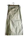 【中古】3.1 Phillip Lim◆ベルテッドスカート/O/コットン/WHT/S202-3340BMS/サイドジップ/【レディースウェア】