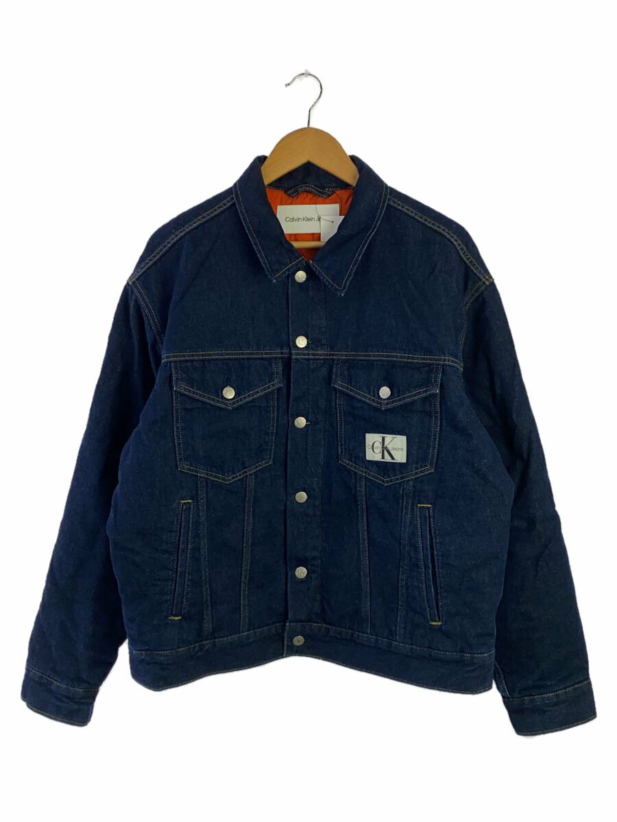 【中古】Calvin Klein◆Gジャン/L/デニム/IDG【メンズウェア】