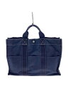 【中古】HERMES◆トートバッグ/--/NVY【バッグ】