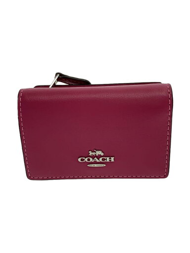 【中古】COACH◆micro wallet/3つ折り財布/ピンク/レディース/CM761【服飾雑貨他】 【中古】COACH◆micro wallet/3つ折り財布/ピンク/レディース/CM761【服飾雑貨他】