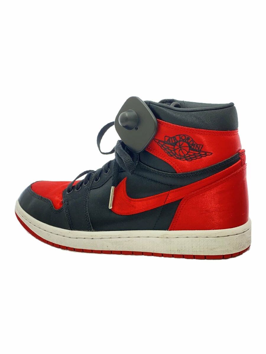 【中古】NIKE◆AIR JORDAN 1 RETRO HIGH OG_エアジョーダン 1 レトロ ハイ オージー/26cm/RED【シューズ】