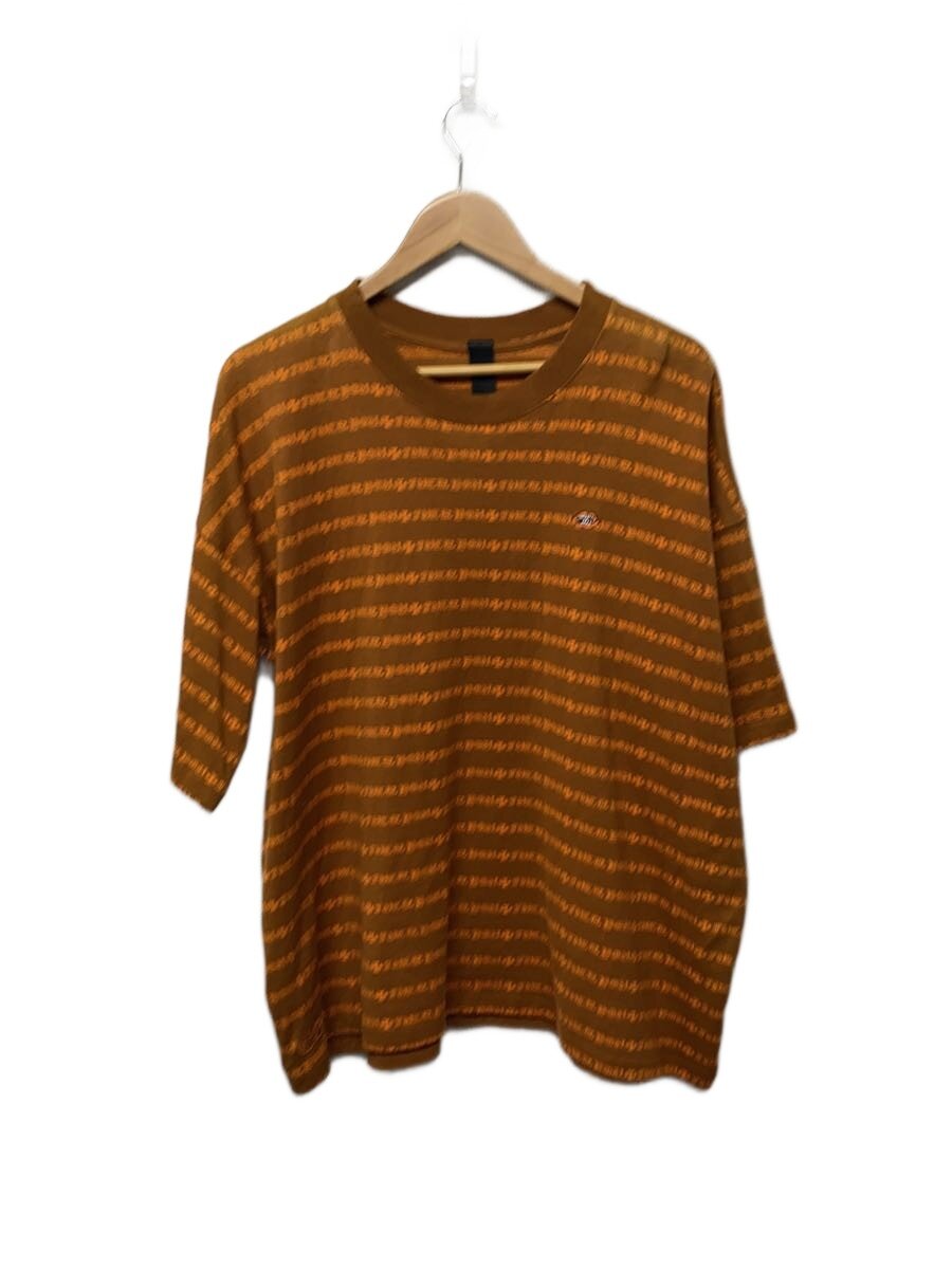 CHROME HEARTS◆MATTY BOY Y Not Stripe Cross Tee Tシャツ/L/コットン/ORN/? NULL ?