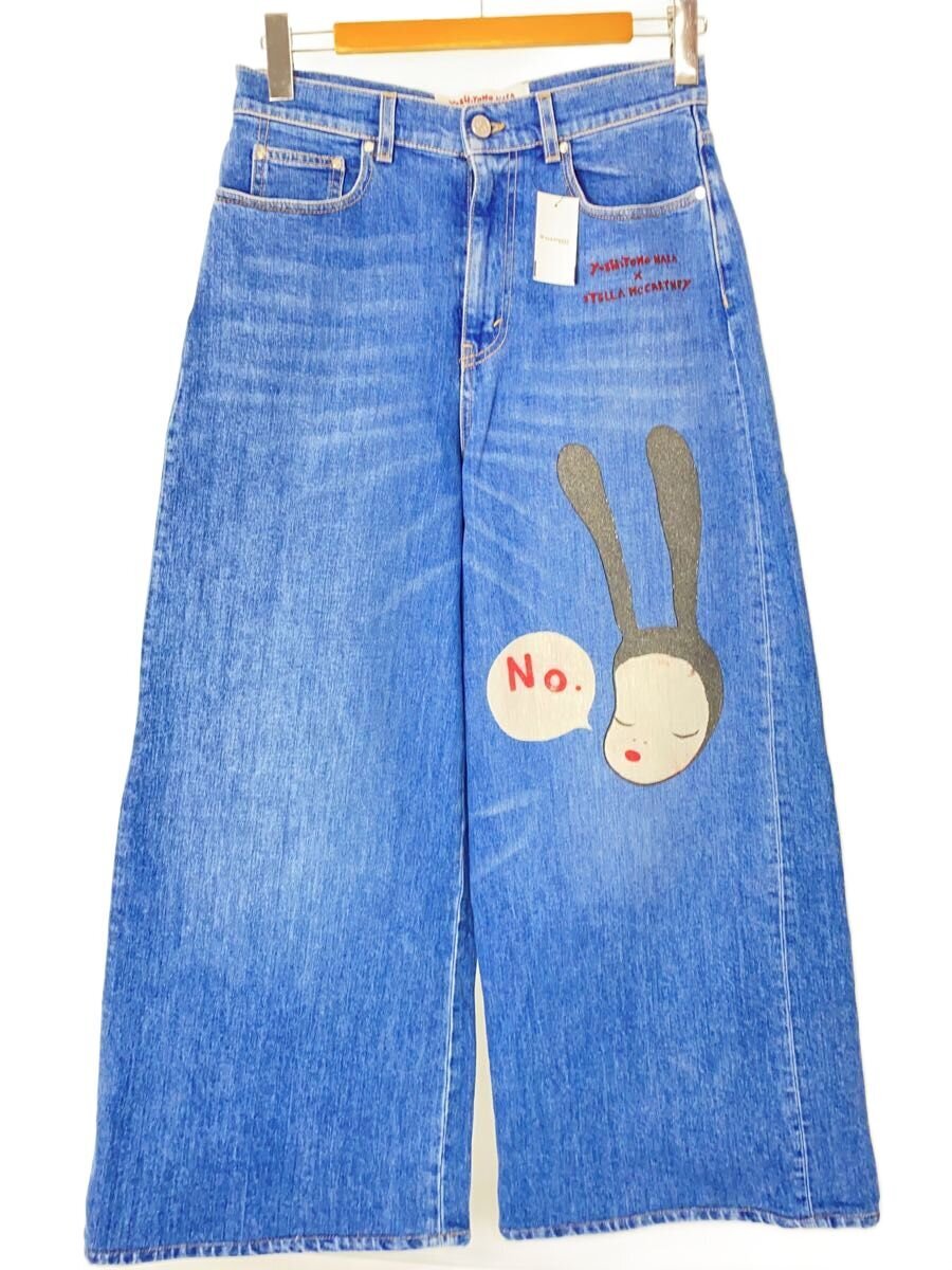 【中古】STELLAMcCARTNEY◆×YOSHITOMO NARA/リトル ブラック バニー/S/コットン/IDG/6D0124 3SPH17//【レディースウェア】