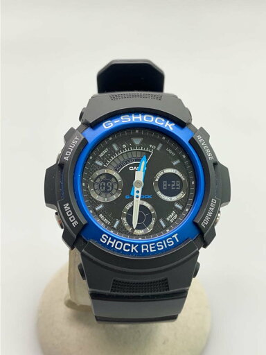 【中古】CASIO◆クォーツ腕時計/--/BLK/BLK/AW-591【服飾雑貨他】 【中古】CASIO◆クォーツ腕時計/--/BLK/BLK/AW-591【服飾雑貨他】