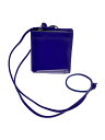 【中古】marrow◆Palm Wallet/財布/レザー/BLU/レディース【服飾雑貨他】
