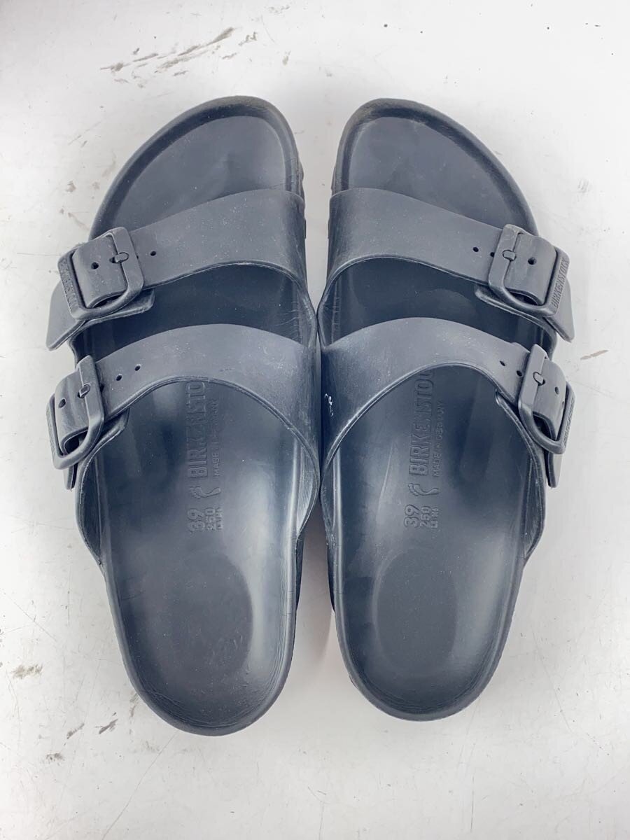 【中古】BIRKENSTOCK◆ARIZONA EVA/ダブルストラップサンダル/25cm/BLK【シューズ】