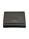 【中古】FURLA◆3つ折り財布/--/BLK/無地/レディース/PS75CL0/【服飾雑貨他】(4)