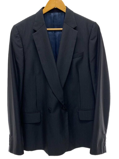【中古】Paul Smith◆テーラードジャケット/40/ウール/NVY/ストライプ【メンズウェア】 【中古】Paul Smith◆テーラードジャケット/40/ウール/NVY/ストライプ【メンズウェア】