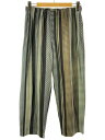 【中古】HOMME PLISSE ISSEY MIYAKE◆21AW/WOVEN STRUCTURE/2/ポリエステル/GRY/総柄/HP13JF182【メンズウェア】