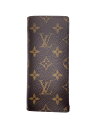 【中古】LOUIS VUITTON◆エテュイ・リュネット・サーンプル_モノグラム・キャンバス_BRW/--/BRW/総柄/レディース//【服飾雑貨他】(4)