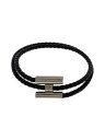 【中古】HERMES◆ブレスレット/--/BLK/レディース【服飾雑貨他】