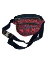 【中古】MONCLER◆F209A5M70200/ウエストバッグ/ナイロン/RED【バッグ】