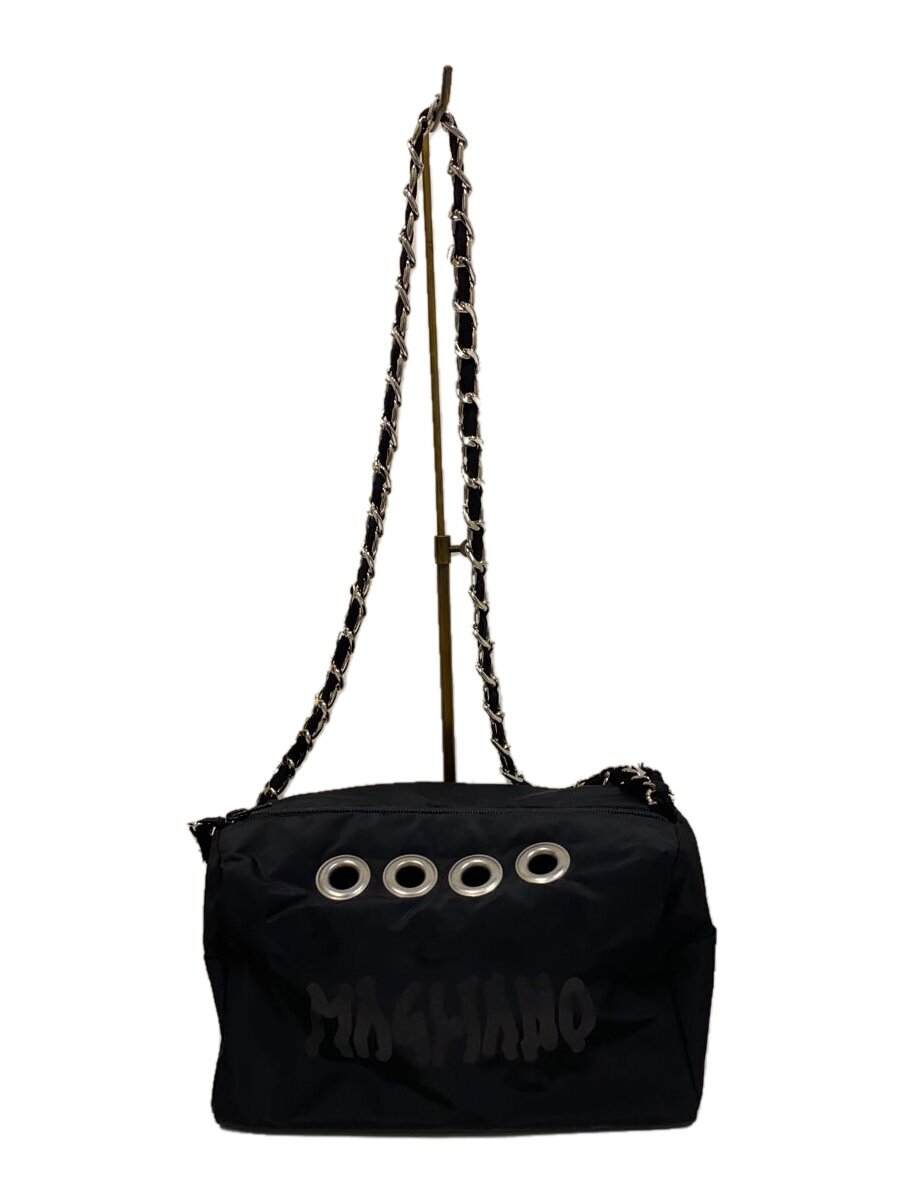 MAGLIANO◆SMALL ROBBERY BAG/ショルダーバッグ/ナイロン/BLK