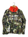 【中古】PEARLY GATES◆ジャケット/2/ポリエステル/GRN/カモフラ/055-9220104【メンズウェア】