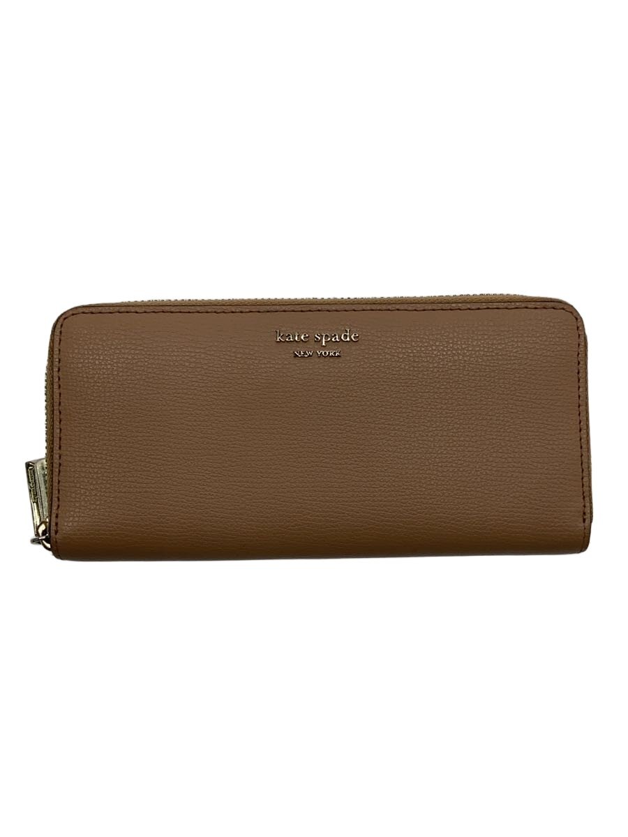 【中古】kate spade new york◆長財布/--/BEG/レディース/PWRU7245【服飾雑貨他】