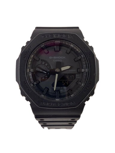 【中古】CASIO◆クォーツ腕時計・G-SHOCK/デジアナ/BLK/BLK【服飾雑貨他】 【中古】CASIO◆クォーツ腕時計・G-SHOCK/デジアナ/BLK/BLK【服飾雑貨他】