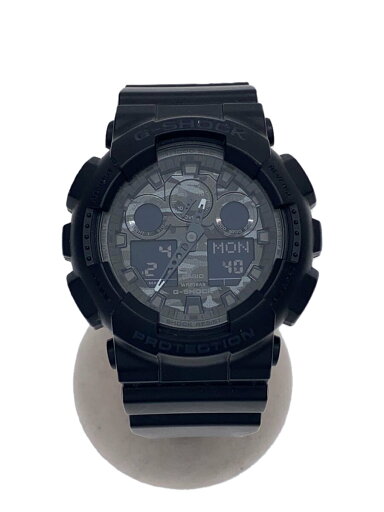 【中古】CASIO◆クォーツ腕時計・G-SHOCK/デジアナ/ラバー/BLK/BLK/SS【服飾雑貨他】 【中古】CASIO◆クォーツ腕時計・G-SHOCK/デジアナ/ラバー/BLK/BLK/SS【服飾雑貨他】