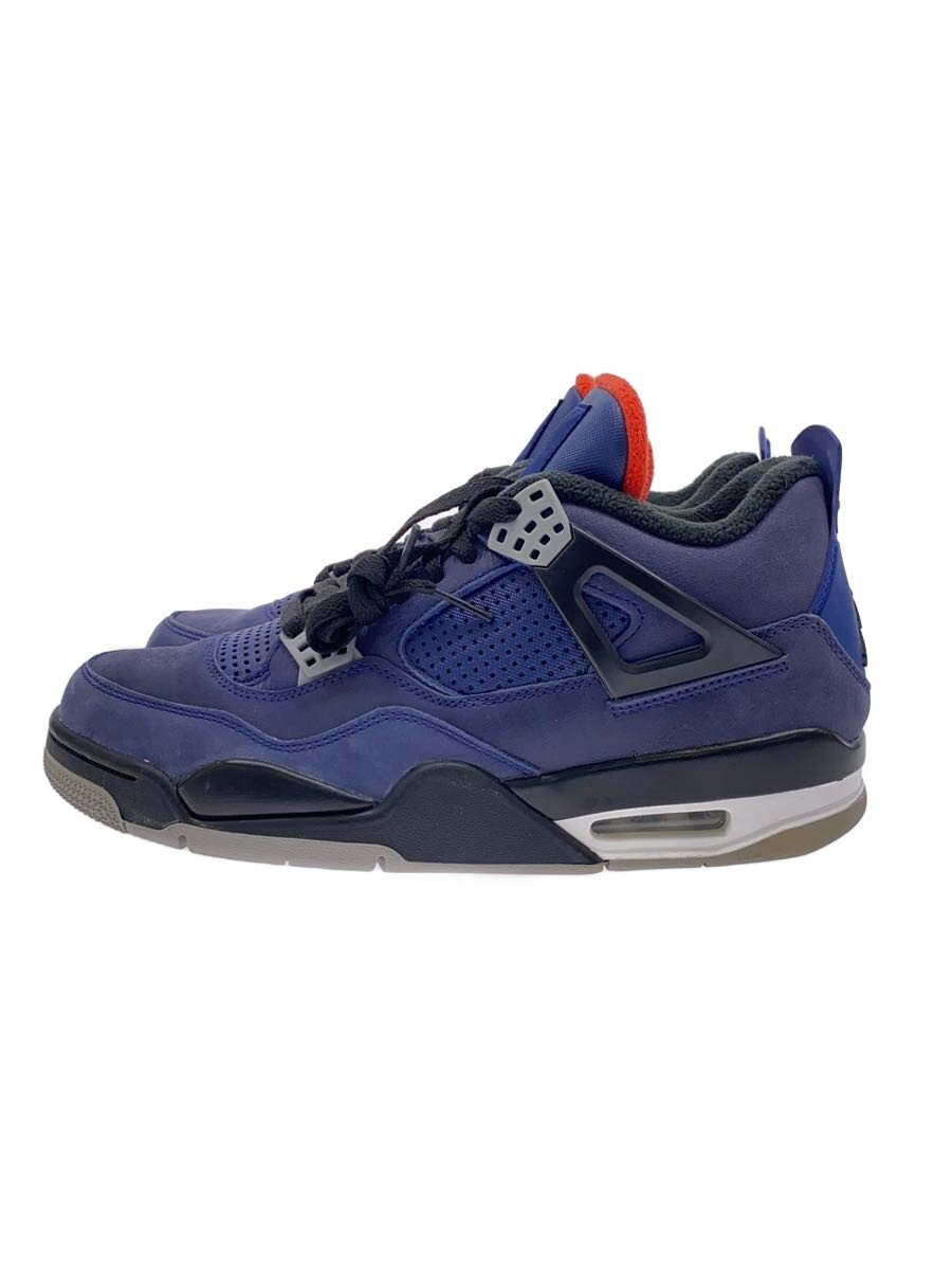 NIKE◆AIR JORDAN 4 RETRO WNTR/エアエアジョーダン 4 レトロ/ブルー/CQ9597-401/27//