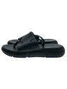 【中古】BARI/CANDY 03/レザートングサンダル/38/BLK/レザー【シューズ】