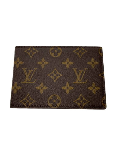 【中古】LOUIS VUITTON◆ポルト・カルト・クレディ・プレッシオン_モノグラム・キャンバス_BRW/レザー/BRW/メンズ//【服飾雑貨他】 【中古】LOUIS VUITTON◆ポルト・カルト・クレディ・プレッシオン_モノグラム・キャンバス_BRW/レザー/BRW/メンズ//【服飾雑貨他】