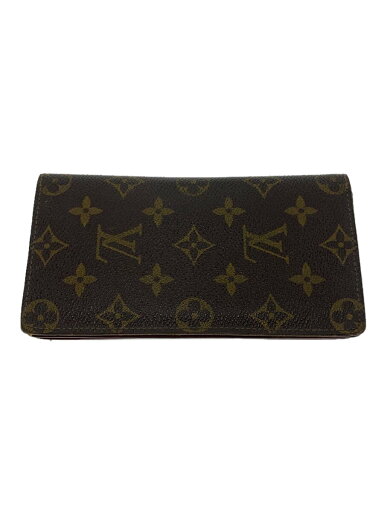 【中古】LOUIS VUITTON◆ポルト・カルト・クレディ・円_モノグラム・キャンバス_BRW/PVC/BRW/レディース【服飾雑貨他】 【中古】LOUIS VUITTON◆ポルト・カルト・クレディ・円_モノグラム・キャンバス_BRW/PVC/BRW/レディース【服飾雑貨他】