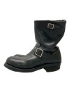 【中古】RED WING◆シューズ/27cm/BLK/レザー/2268【シューズ】