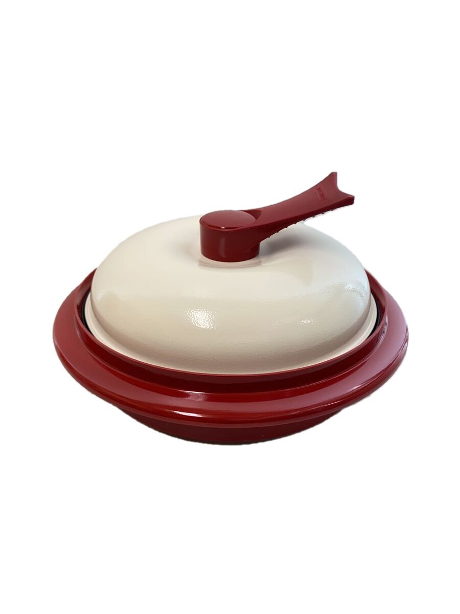 【中古】Muk/RANGEMATE EVERY/レンジメートエブリ/電子レンジ専用調理器/レッド【キッチン用品】