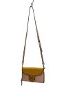 【中古】TORY BURCH◆ショルダーバッグ/ツートンカラー/レザー/GLD【バッグ】