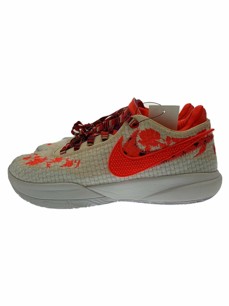 【中古】NIKE◆MIMI PLANGE X LEBRON 20 GUAVA ICE_ミミプランジ X レブロン 20 グアバ/【シューズ】