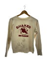 【中古】Vガゼット/50s/長リブ/3段フロッキー/スウェット/--/コットン/CRM【メンズウェア】