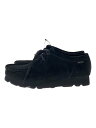 【中古】Clarks◆チャッカブーツ/26cm/BLK/スウェード/11826【シューズ】