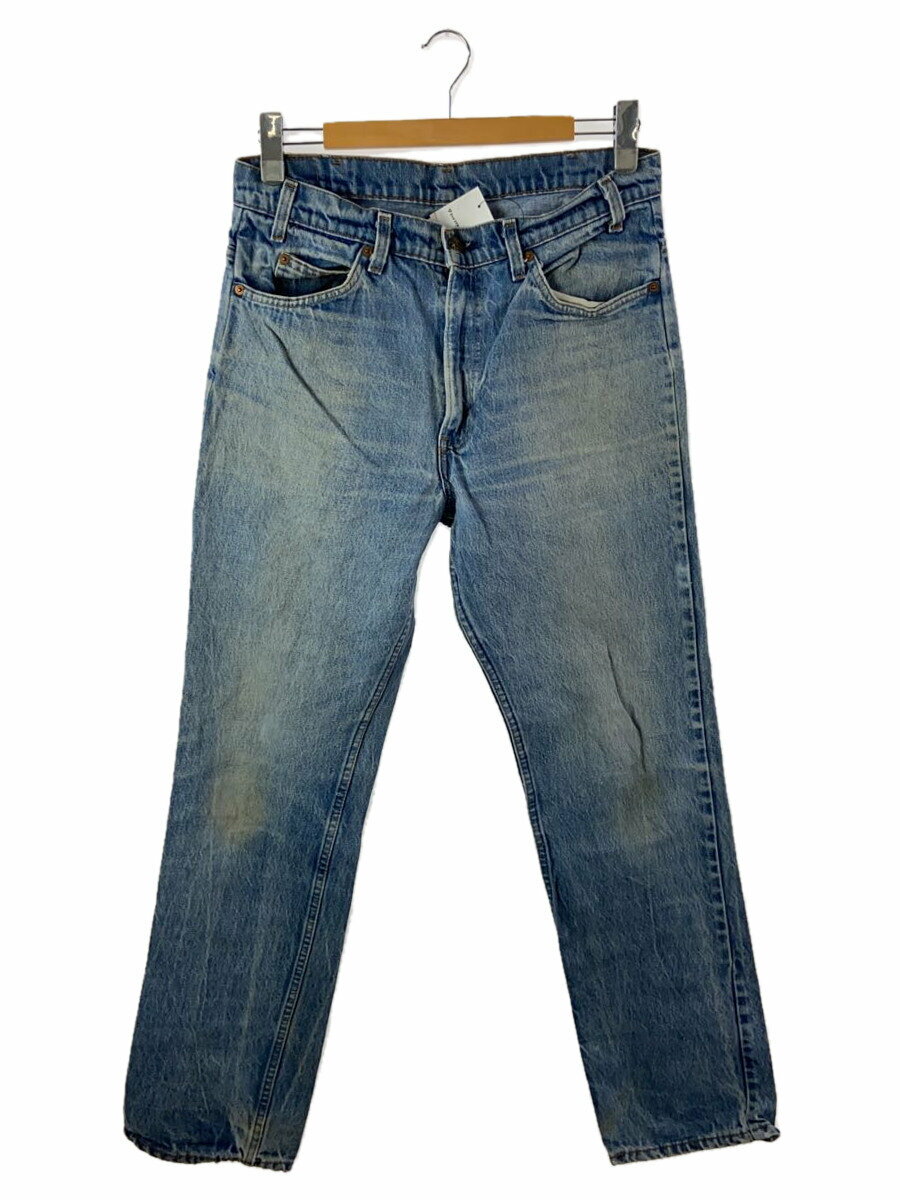 【中古】Levi’s◆ボトム/34/デニム/IDG/無地【メンズウェア】