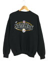 【中古】LOGO ATHLETIC/スウェット/L/コットン/BLK//【メンズウェア】