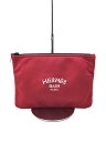 【中古】HERMES◆トゥルースフラットMM/ポーチ/--/RED//【バッグ】(4)