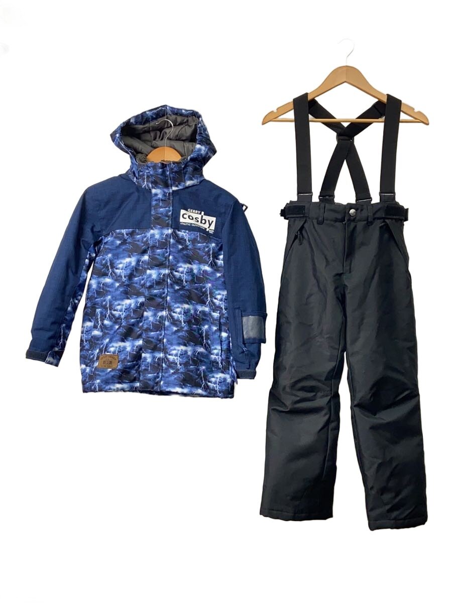 【中古】GERRY COSBY◆ウェアー/140cm/スキー/スノーボード/ジェリーコスビー/BLU/CSB-3228/ブルー/キッズ【スポーツ】