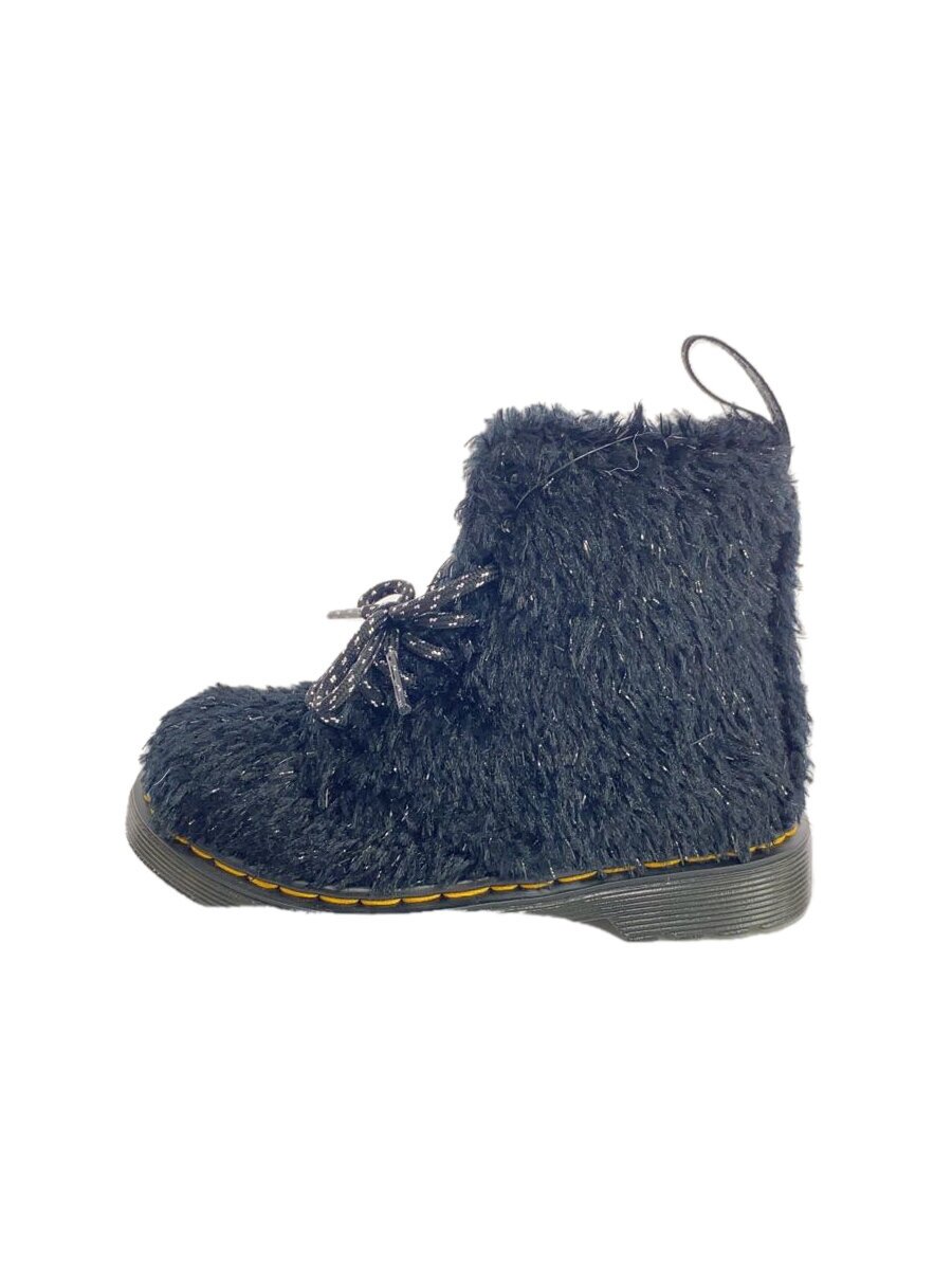 Dr.Martens◆キッズ靴/14cm/ブーツ/ポリエステル/BLK/1460 pascal j
