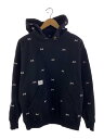 【中古】WTAPS◆パーカー/--/コットン/BLK/222ATDT-CSM26【メンズウェア】