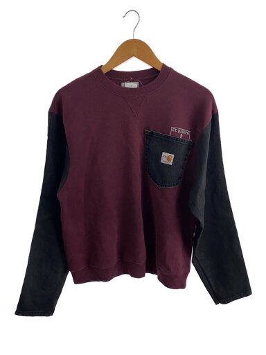 【中古】Carhartt◆FR/再構築スウェット/L/コットン/ボルドー/FRS003 DNY【メンズウェア】 【中古】Carhartt◆FR/再構築スウェット/L/コットン/ボルドー/FRS003 DNY【メンズウェア】