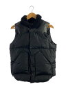 【中古】Rocky Mountain Featherbed◆ダウンベスト/36/ナイロン/BLK/無地/450-462-11【メンズウェア】