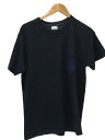 【中古】GILDAN◆Tシャツ/M/コットン/BLK【メンズウェア】