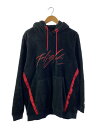 【中古】NIKE◆WINGS OF FLIGHT SHERPA HOODIE/トップス/L/ポリエステル/BLK/AH6250-010【メンズウェア】