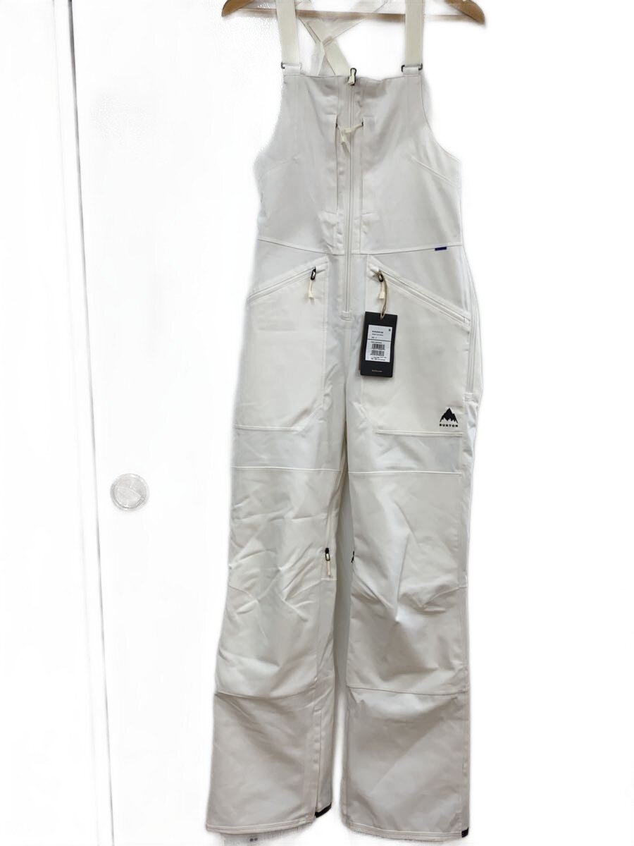 【中古】BURTON◆ウェアー/S/WHT/18958VN859344/ビブパンツ//【スポーツ】