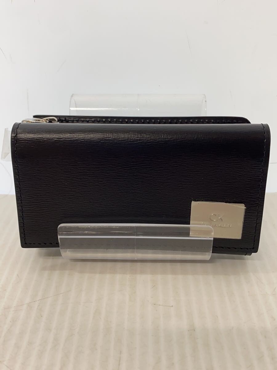 【中古】CK Calvin Klein◆キーケース/--/BLK/無地/メンズ【服飾雑貨他】
