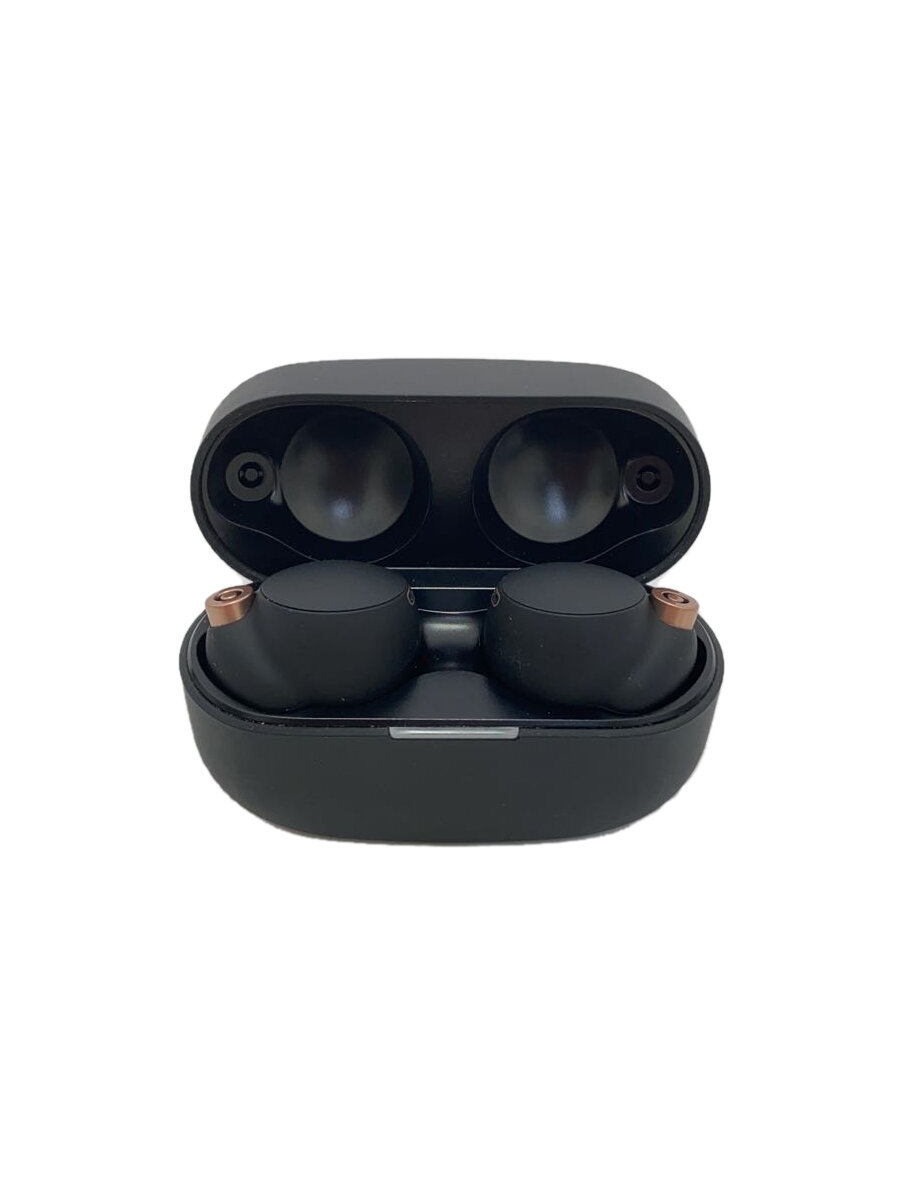 【中古】SONY◆イヤホン・ヘッドホン WF-1000XM4 (B) [ブラック]【家電・ビジュアル・オーディオ】