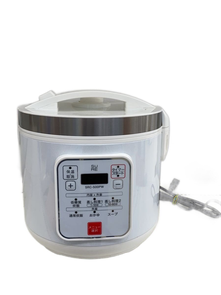 【ブランド】石崎電機製作所 【ブランドカナ】イシザキデンキセイサクジョ 【型番】 【程度】B 【カラー】 【キーワード】　　 2026/04/13 セカンドストリート加古川土山店 【3539】【中古】石崎電機製作所◆炊飯器 SRC-500PW【家電・ビジュアル・オーディオ】 ブランド 石崎電機製作所 型番 カラー 実寸（cm） 【炊飯器】 幅：27 / 高さ：26 / 奥行：27 【その他】 その他サイズ：/ 商品は　セカンドストリート加古川土山店の店頭にて販売しております。商品に関するお問合わせは、お電話(TEL:078-941-2001)にて、問合わせ番号：2335396376025をお伝えください。 配送方法やお支払い方法に関するお問い合わせは、サポートセンターまでご連絡をお願いします。 ※お電話の対応は営業時間内のみとなります。お問い合わせフォームでお問い合わせの際はご注文番号をご記入下さい この商品に関する出品店舗からのコメント 多少汚れ、使用感が見られますが、まだまだご愛用頂けます。店頭販売につき、撮影時の状態と異なる場合がございますので、ご了承下さい。気になる点などございましたら、お気軽に店頭までお問い合わせください。