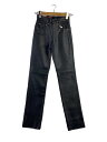 【中古】Schott◆レザーパンツ/26/BLK/無地/5017-01//【レディースウェア】