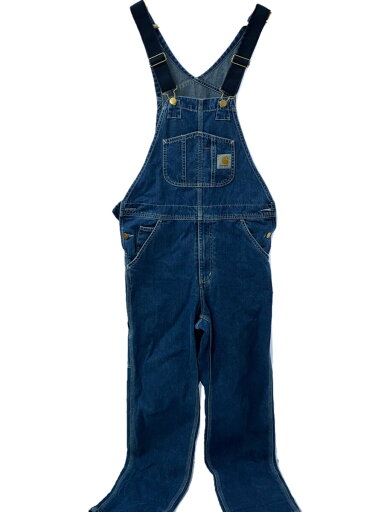 【中古】Carhartt◆オーバーオール/28/デニム/IDG/無地【メンズウェア】 【中古】Carhartt◆オーバーオール/28/デニム/IDG/無地【メンズウェア】