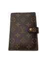 【中古】LOUIS VUITTON◆アジェンダPM_モノグラム_BRW/--/BRW/モノグラム/レディース【服飾雑貨他】(3)